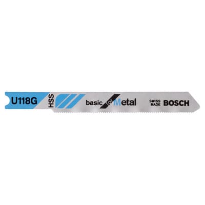Bosch - 3x Stichsägeblatt u 118 g Basic for Metal - 2608631770