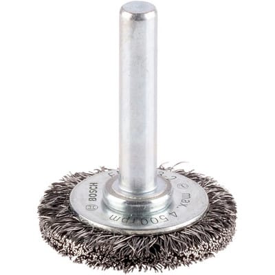 Scheibenbürste gewellt 30 mm 0,2 mm 6 mm 4500 U/min - Bosch