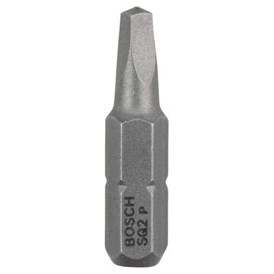 Accessories Vierkant-Bit 2 extra hart c 6.3 3 St. - Bosch