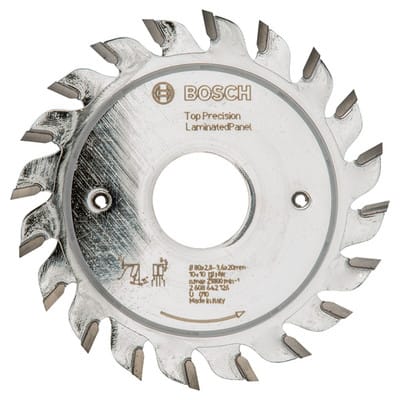 Vorritzblatt Top Precision Best for Laminated Panel 80 x 20 x 2,8 - 3,6 mm - Bosch