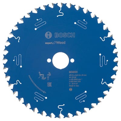 Kreissägeblatt ex wo h ø 210x30 mm 40 wz Expert for Wood 2608644059 - Bosch