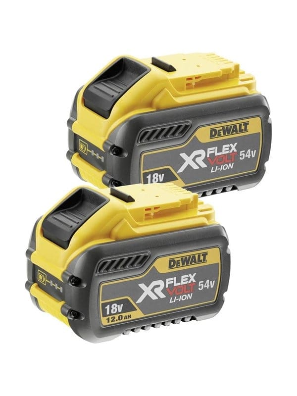 Dewalt - dcb 548 Y2 2x Akku 18 v / 54 v max. 12 Ah / 12000 mAh Li-Ion xr flexvolt - mit Ladestandanzeige