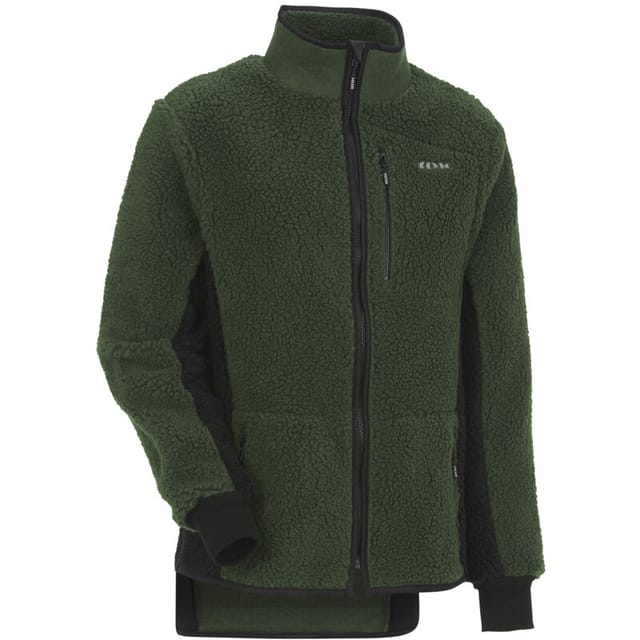 KOX - Faserpelzjacke Grün/Schwarz Größe 46/48