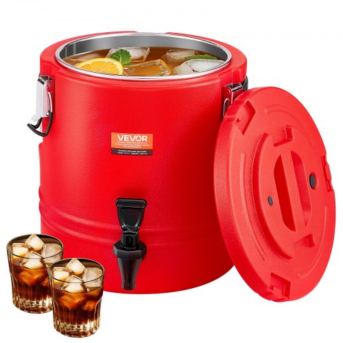 Isolierter Getränkespender 11,4 L Thermo-getränkespender Für Heiß- Und Kaltgetränke Mit Zapfhahn, Lebensmittelechter Kühlkrug Mit Innenseite Aus 304er-edelstahl, Für Tee Kaffee Restaurant