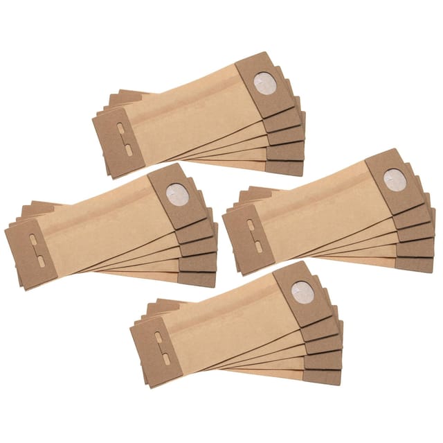 20x Turbofilter kompatibel mit Makita BO3700, 9046, 9046J, BO4900, BO4900V Schwingschleifer, Exzenterschleifer - Papier-Staubbeutel Set - Vhbw