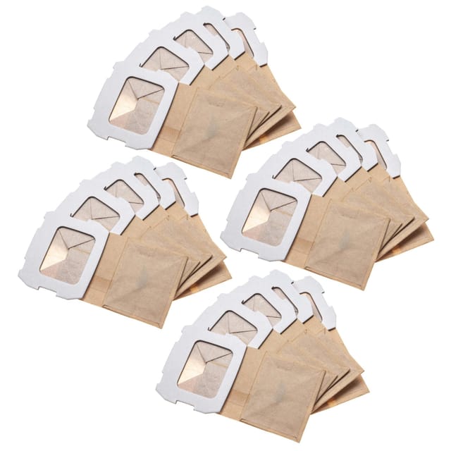 20x Turbofilter Ersatz für Makita 194746-9 für Schwingschleifer, Exzenterschleifer - Papier-Staubbeutel Set, Sandfarben - Vhbw