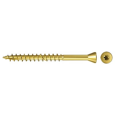 Dielenschraube 3,5x35 Senkk. gevz tg tx 200 Stk - Fischer