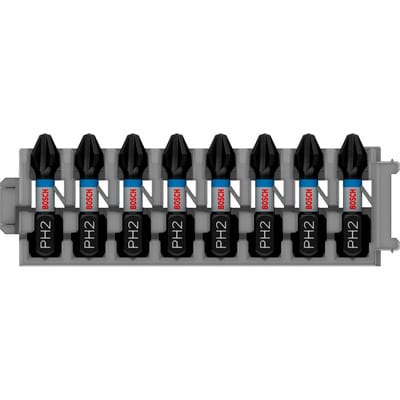 Bosch - Impact Control Schrauberbit-Set 8-tlg. PH2, 25 mm Bit Schrauber 2608522324
