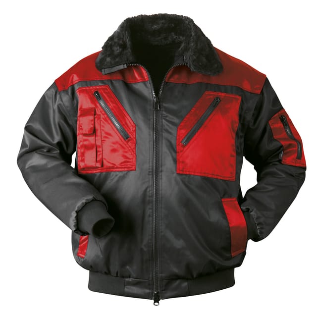 Gr .4XL (70/72) LEVANGER PILOTJACKE schwarz LEVANGER PILOT JACKET