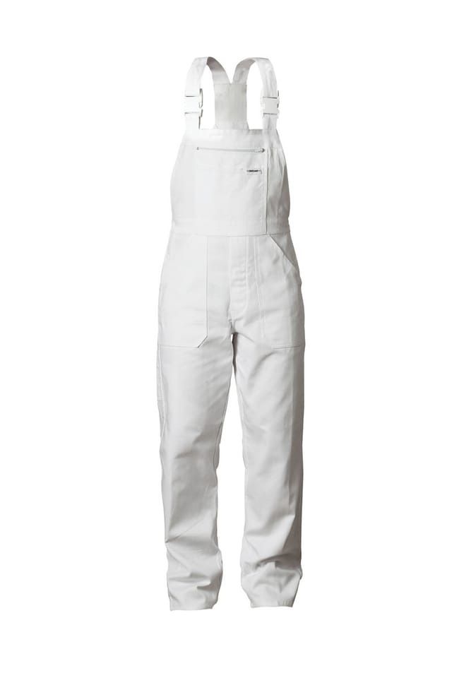 LORCH Latzhose Weiss Größe 62