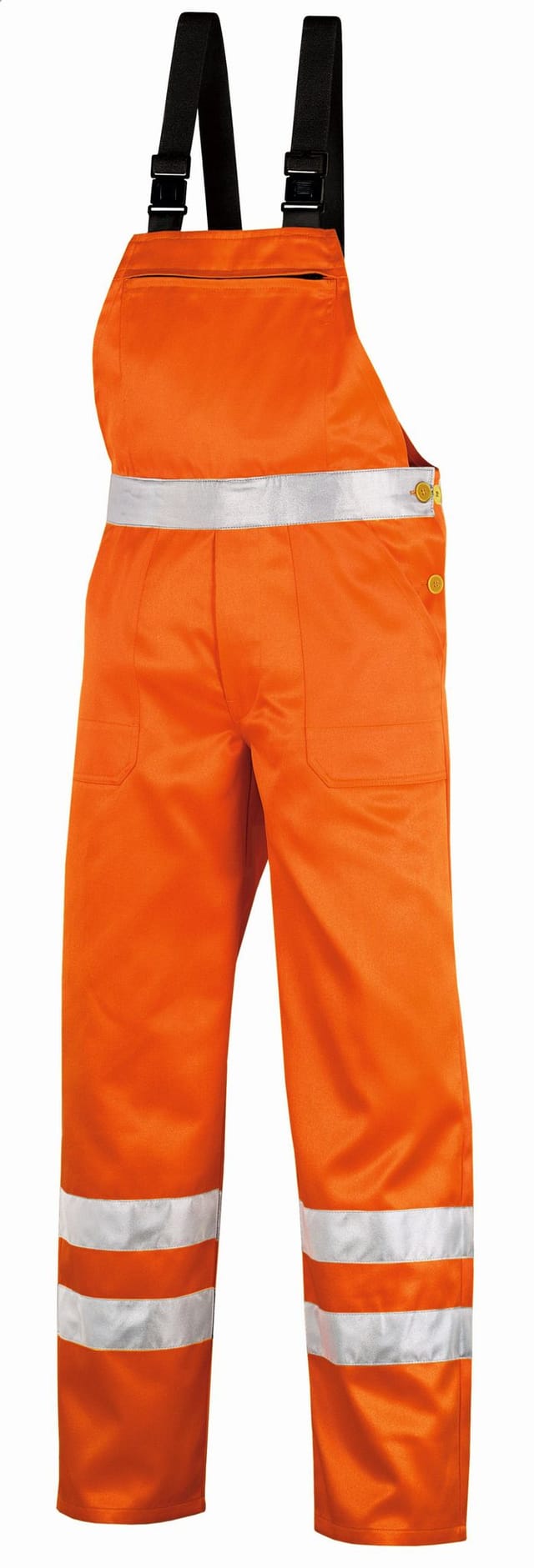 Warnschutz-Latzhose HAMILTON leuchtorange Größe 44