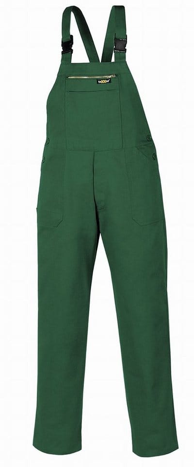 Latzhose 290 g/m² grün Größe 56