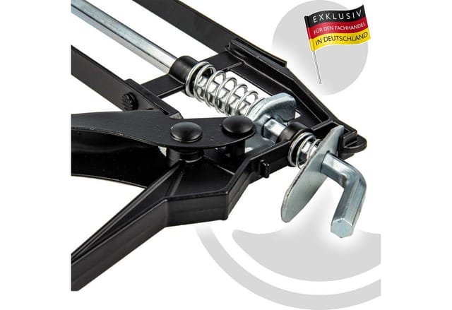 Eurotools - Skelett-Kartuschenpresse für Silikon, Acryl & Kleber (für Kartusche 310 ml)