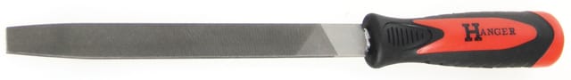 Bastardfeile 250 mm aus Kohlenstoffstahl mit bi-materiellen Griff
