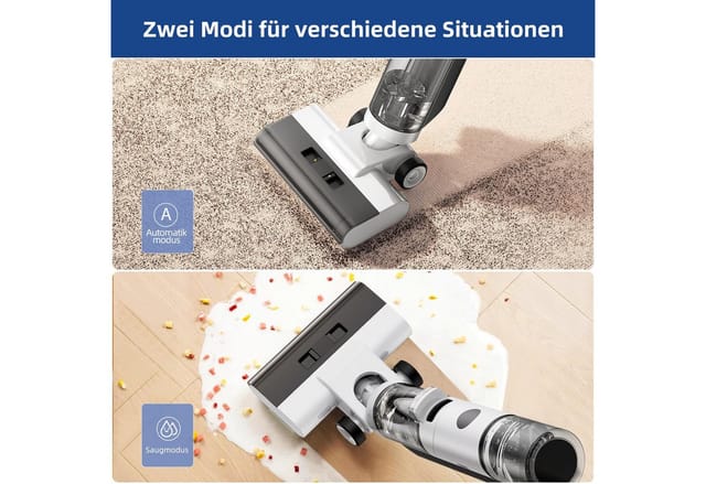 Jonr - ED12 Nass Trockensauger, Weiß