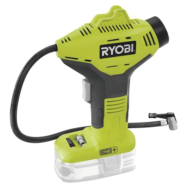 R18PI-0 tragbarer Luftkompressor mit Batterie - Ryobi