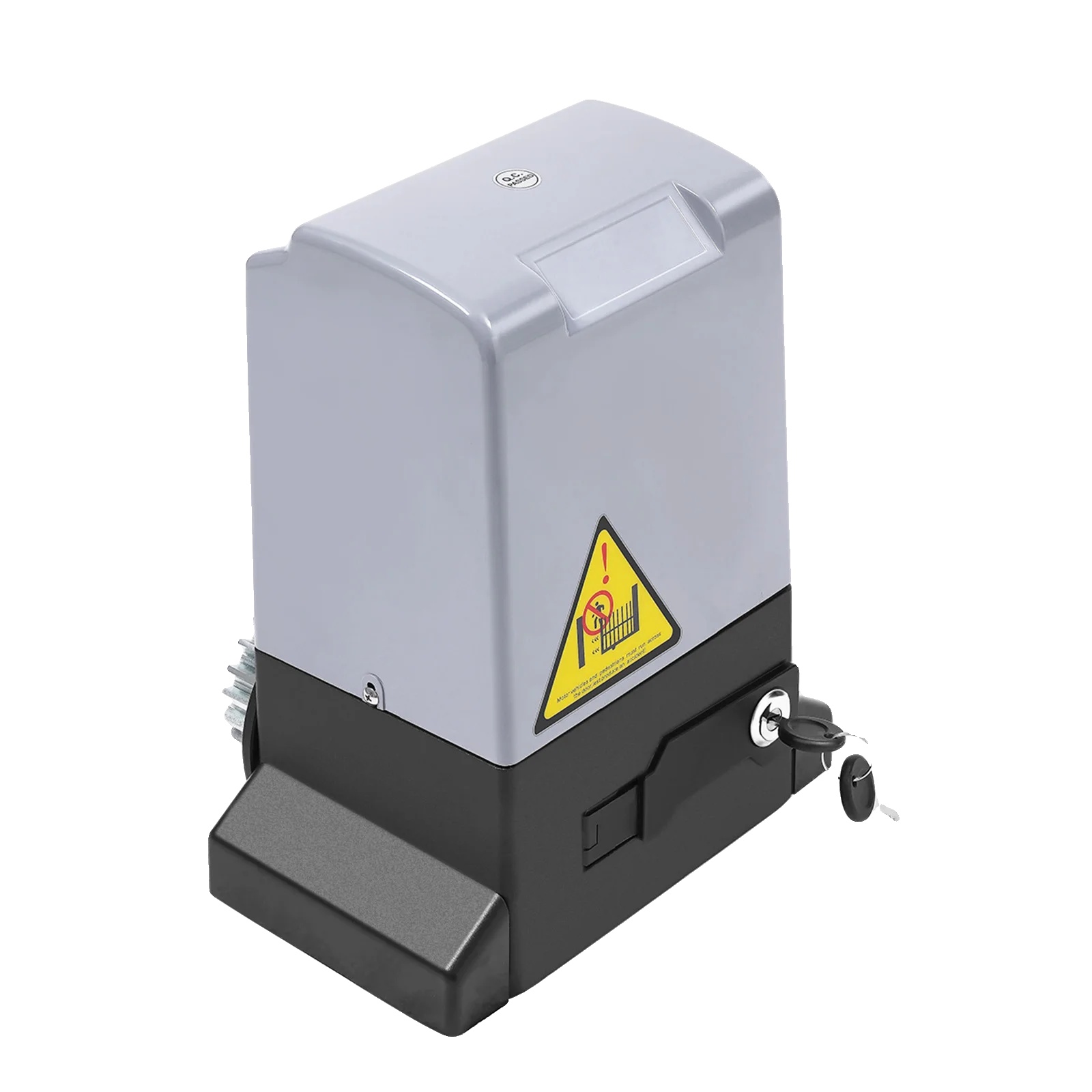 Automatischer Türöffner, Fernbedienung, Hohe Belastbarkeit, Grau