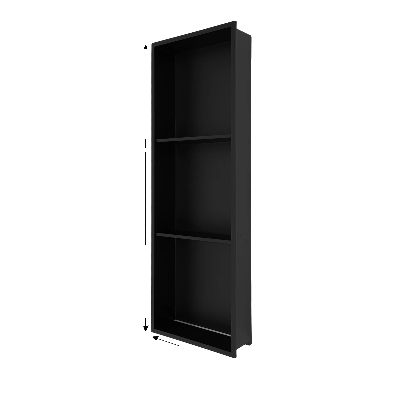 Duschablage, Dreistufiges Design, Moderner Edelstahl, 91 Cm (36 Zoll)