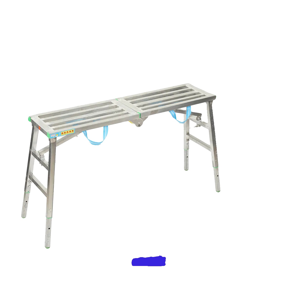 Teleskopierbarer Pferdehocker, Tragkraft 200 Kg, Höhenverstellbar 60–90 Cm, Robustes Rechteckrohr, Rutschfest, Kompaktes Faltmaß