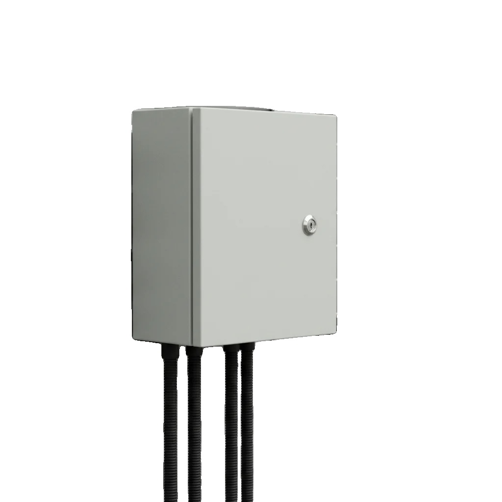 Elektrischer Verteilerkasten, Kaltgewalzter Stahl, 25 X 30 X 15 Cm, Schutzart Ip50-55, Wasserdicht, Wandmontage, 1 Mm Dicke Platte
