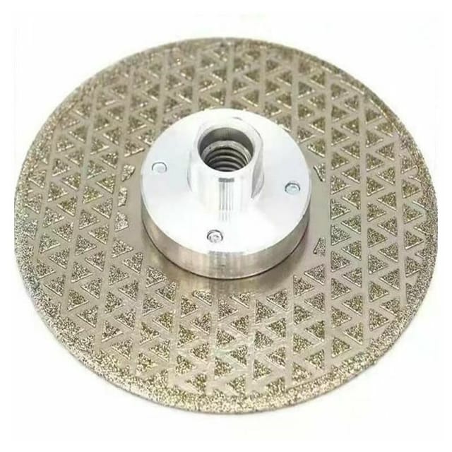 Jalleria - Tigrezy Diamantscheibe, 125 mm, galvanisiertes Sägeblatt zum Schneiden und Schleifen von Stein, Granit, Marmorfliesen