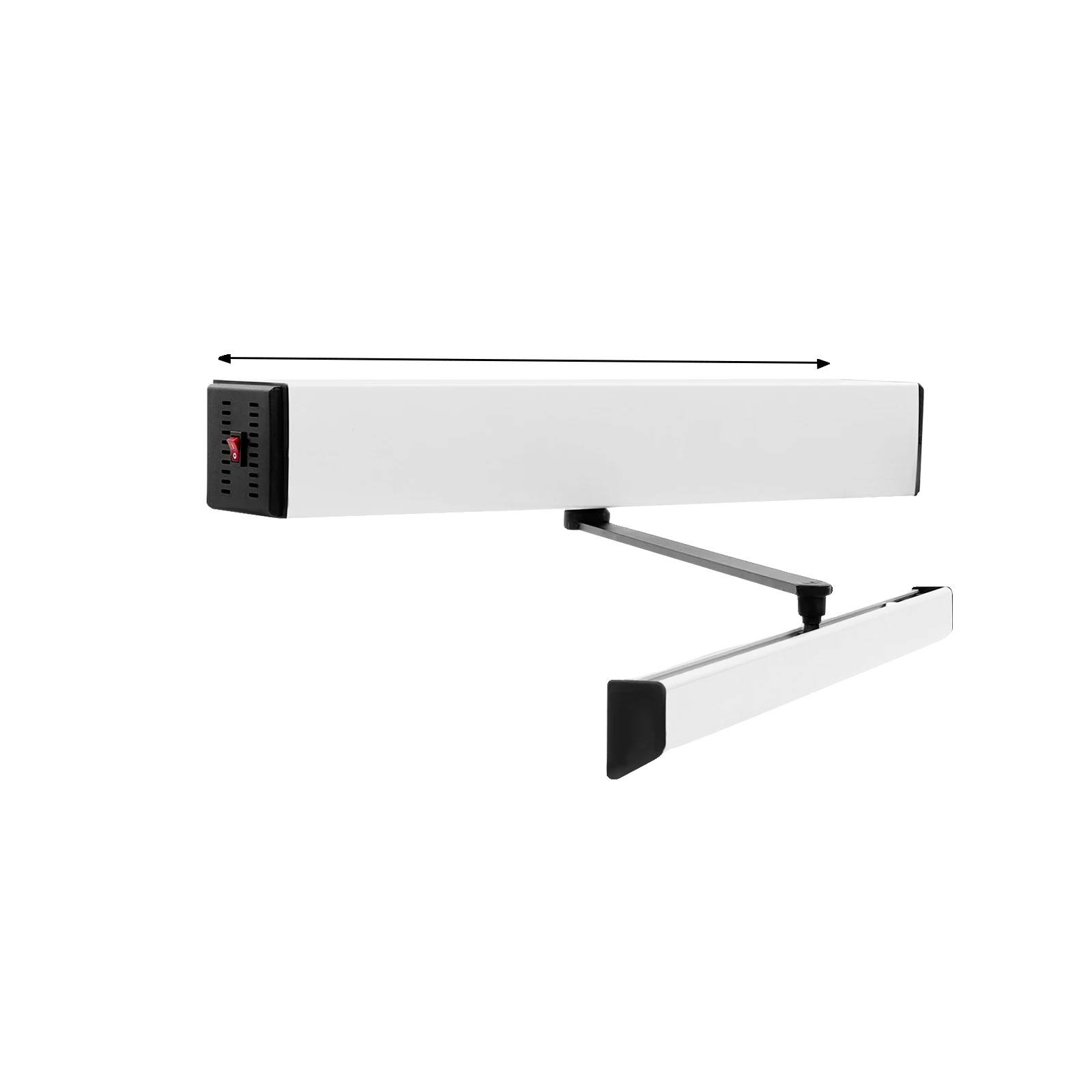 Automatischer Türöffner, Fernbedienung, 99° Öffnungswinkel, Silber