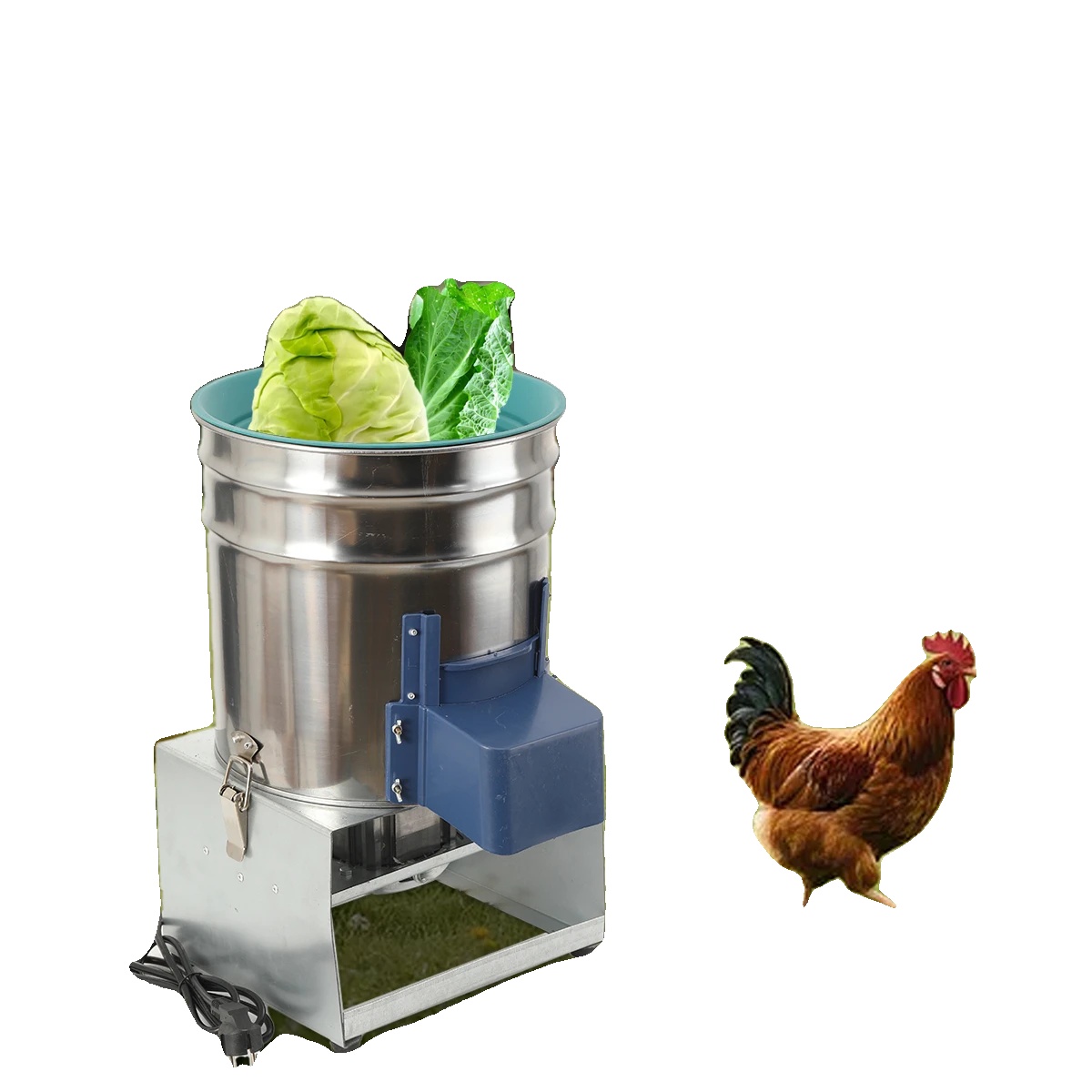 Elektrischer Fleischwolf, 30 L Fassungsvermögen, 550 W Leistung, 220 V Spannung, 400 Kg/h Schnittleistung, Edelstahl