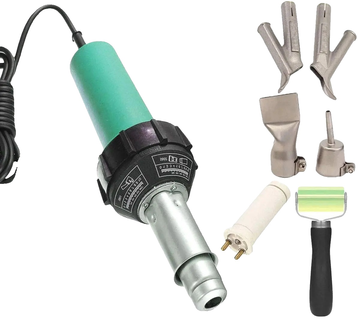 Kunststoffschweißpistole, 1600 W Leistung, Einstellbare Temperaturregelung, Ein Set, 220 V