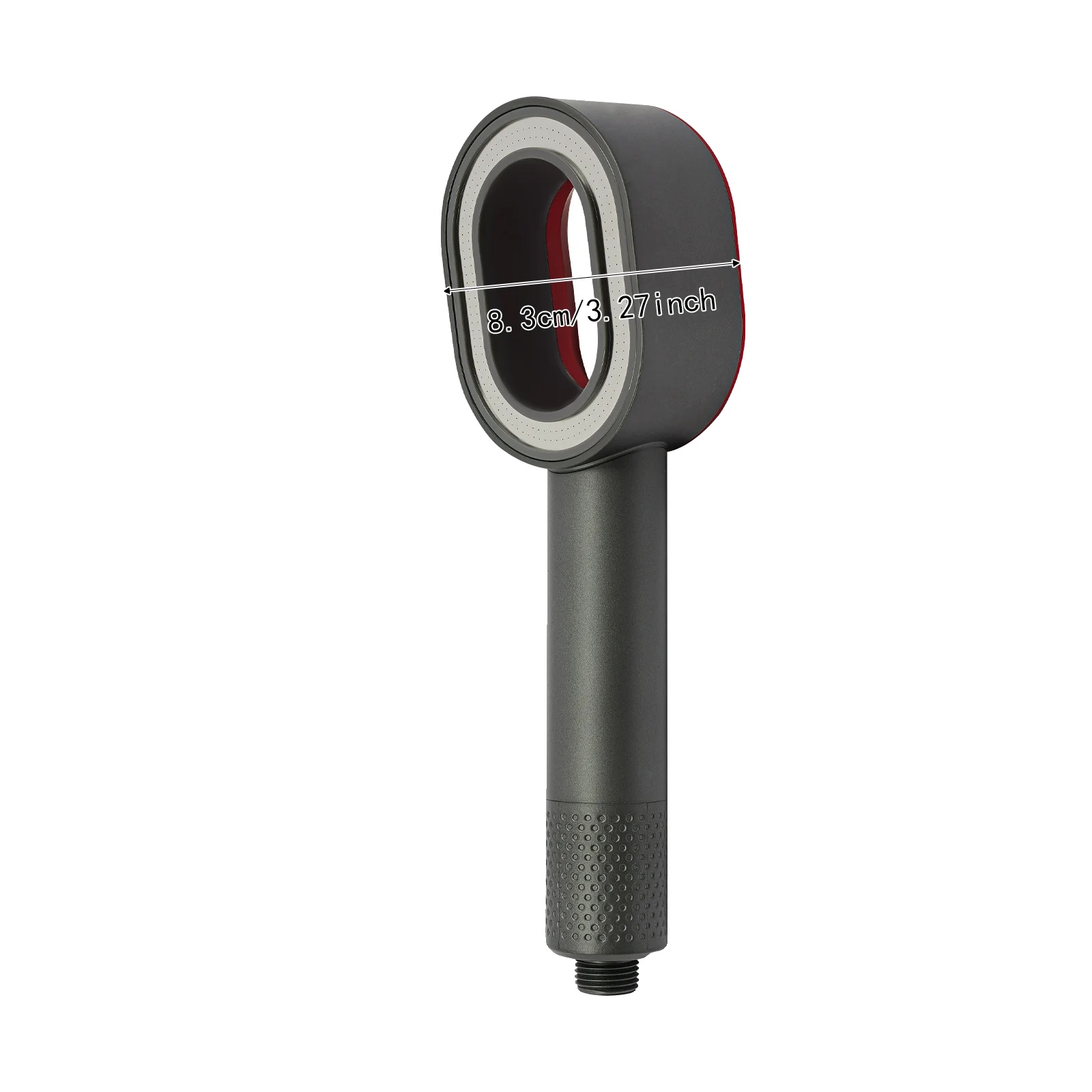 Handbrause, Einstellbarer Wasserdruck, Wasserfilter, Hellgrau