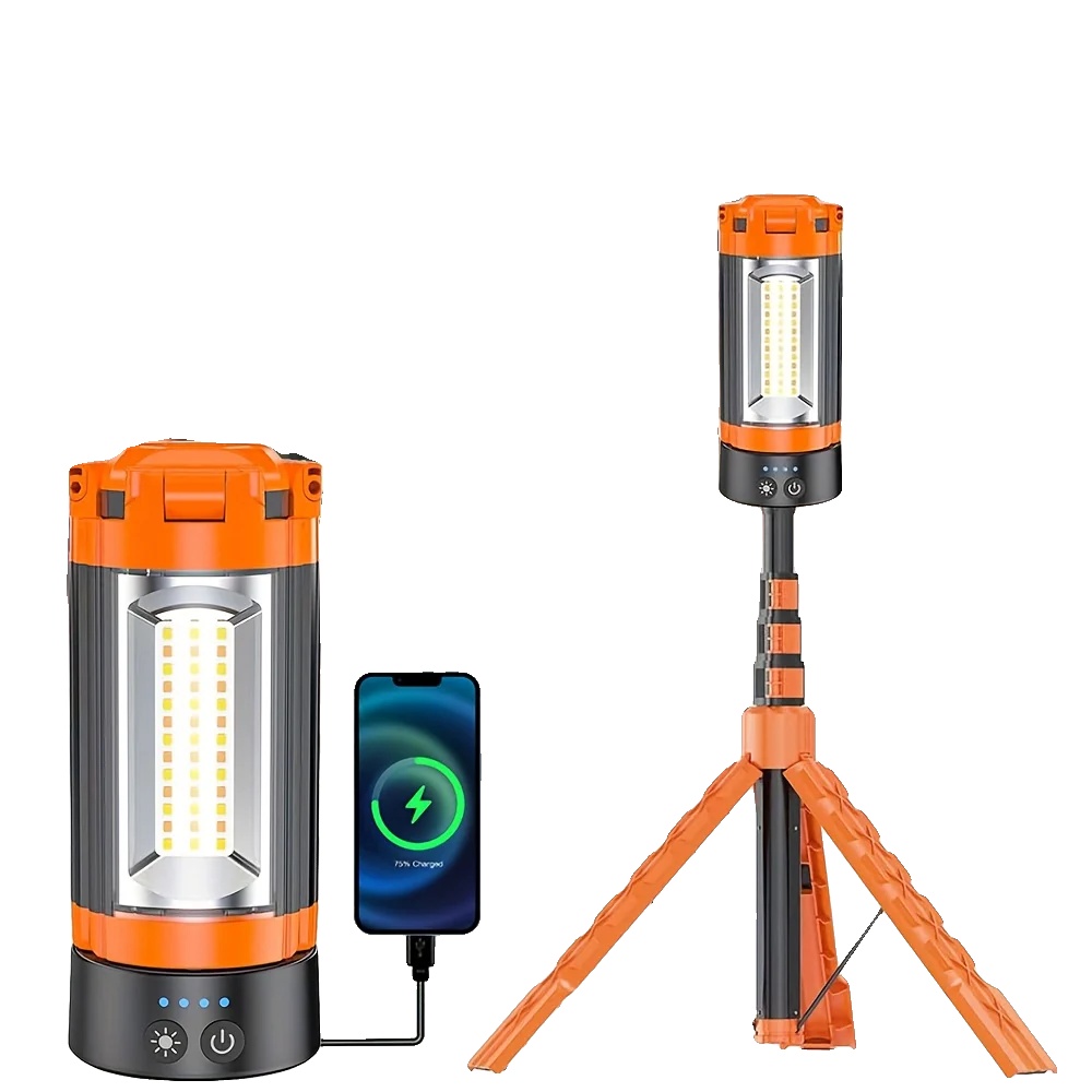 Arbeitsleuchte, 9000-mah-akku, Höhenverstellbar, 9000 Mah