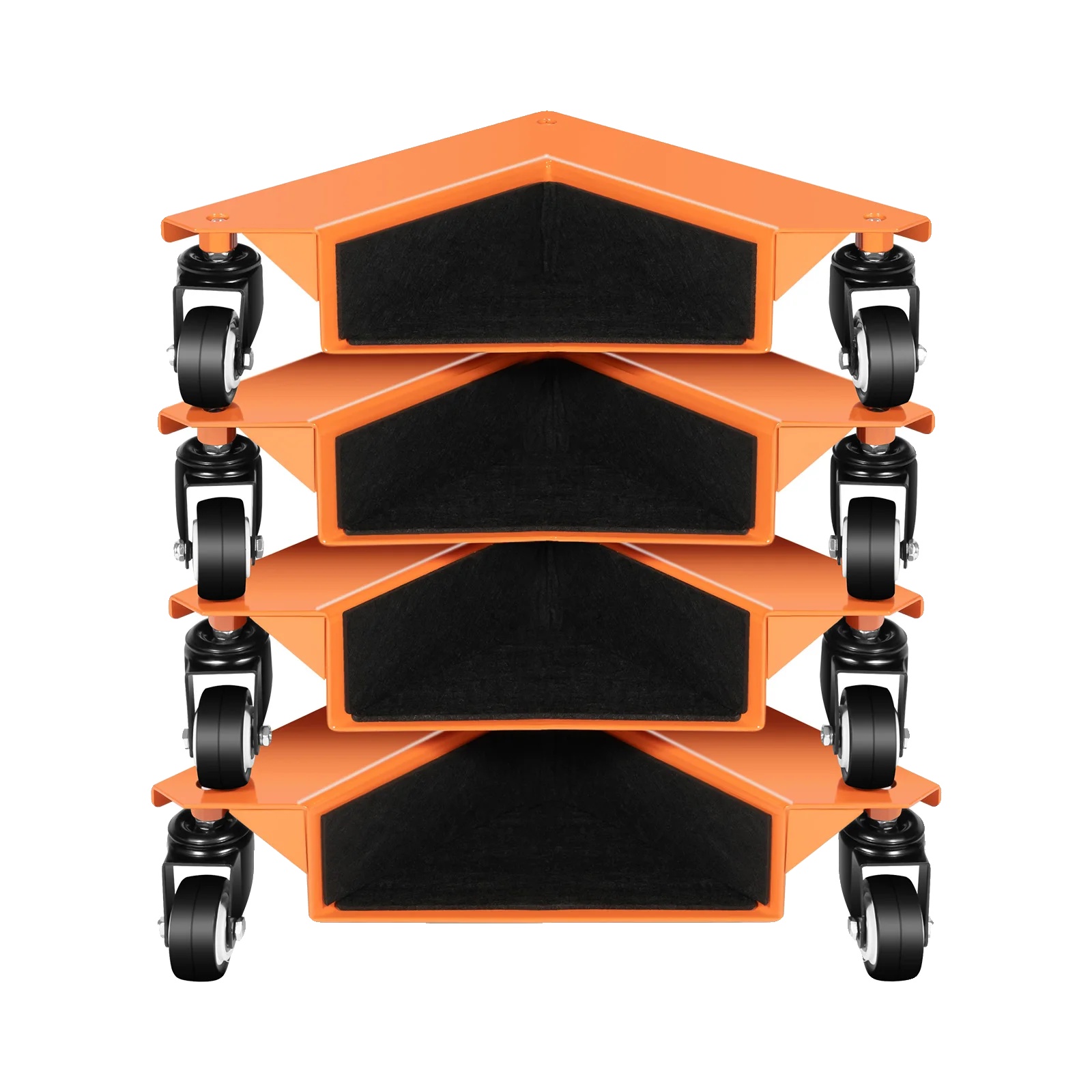 Transportwagen, Dreieckige Form, Hohe Tragfähigkeit, Orange