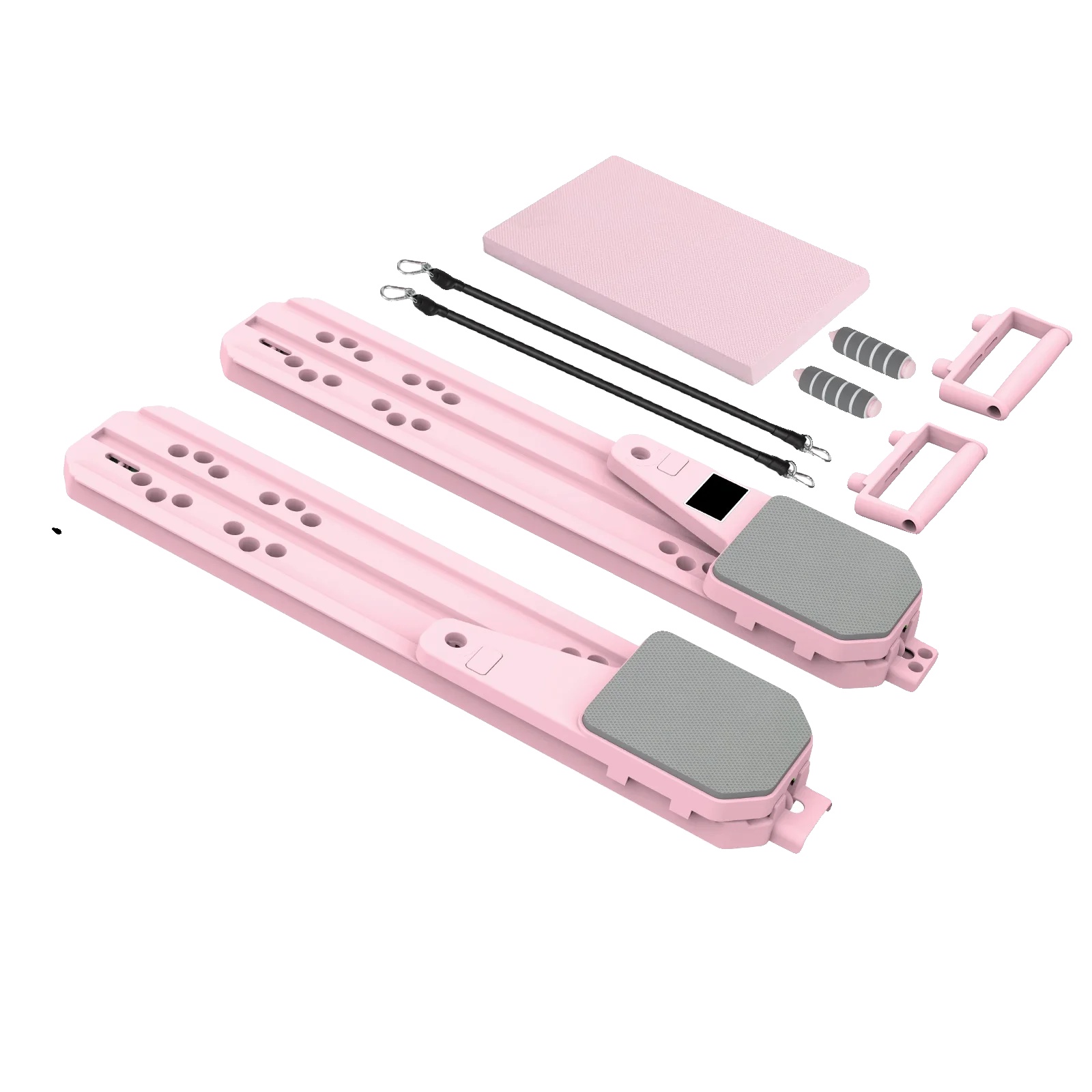 Fitnessboard, Verstellbare Winkel, Multifunktionales Training, Pink