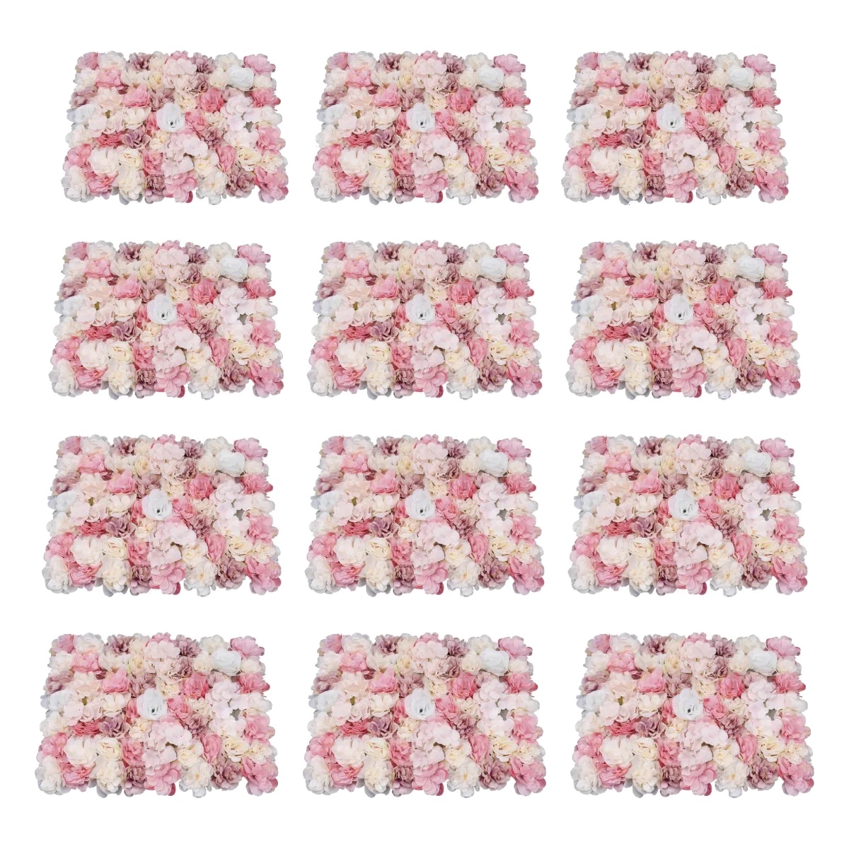 Künstliche Blumen, 12er-pack, Realistisches Design, Mehrfarbig