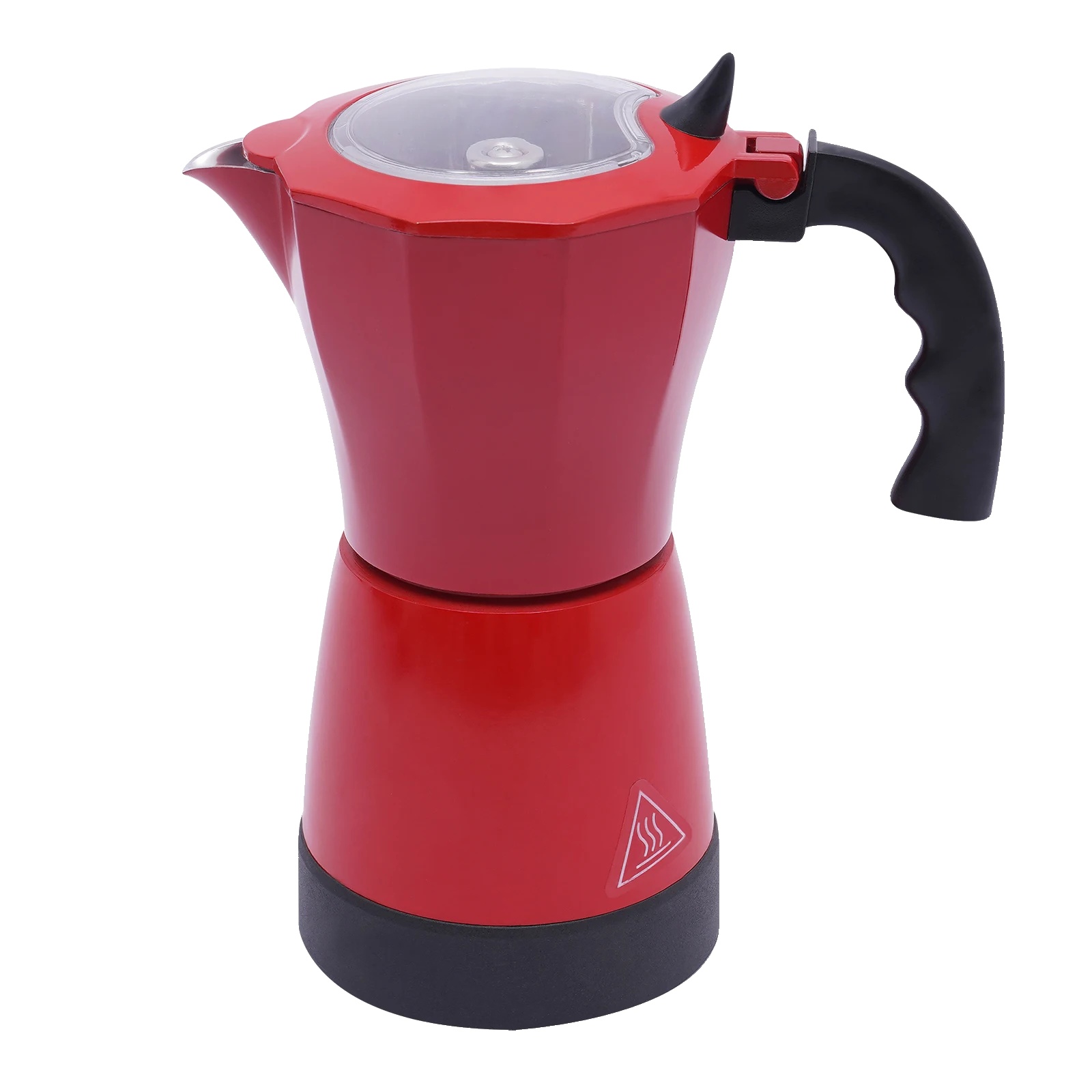 Elektrische Kaffeemaschine, 480 W Leistung, 300 Ml Fassungsvermögen, Rot