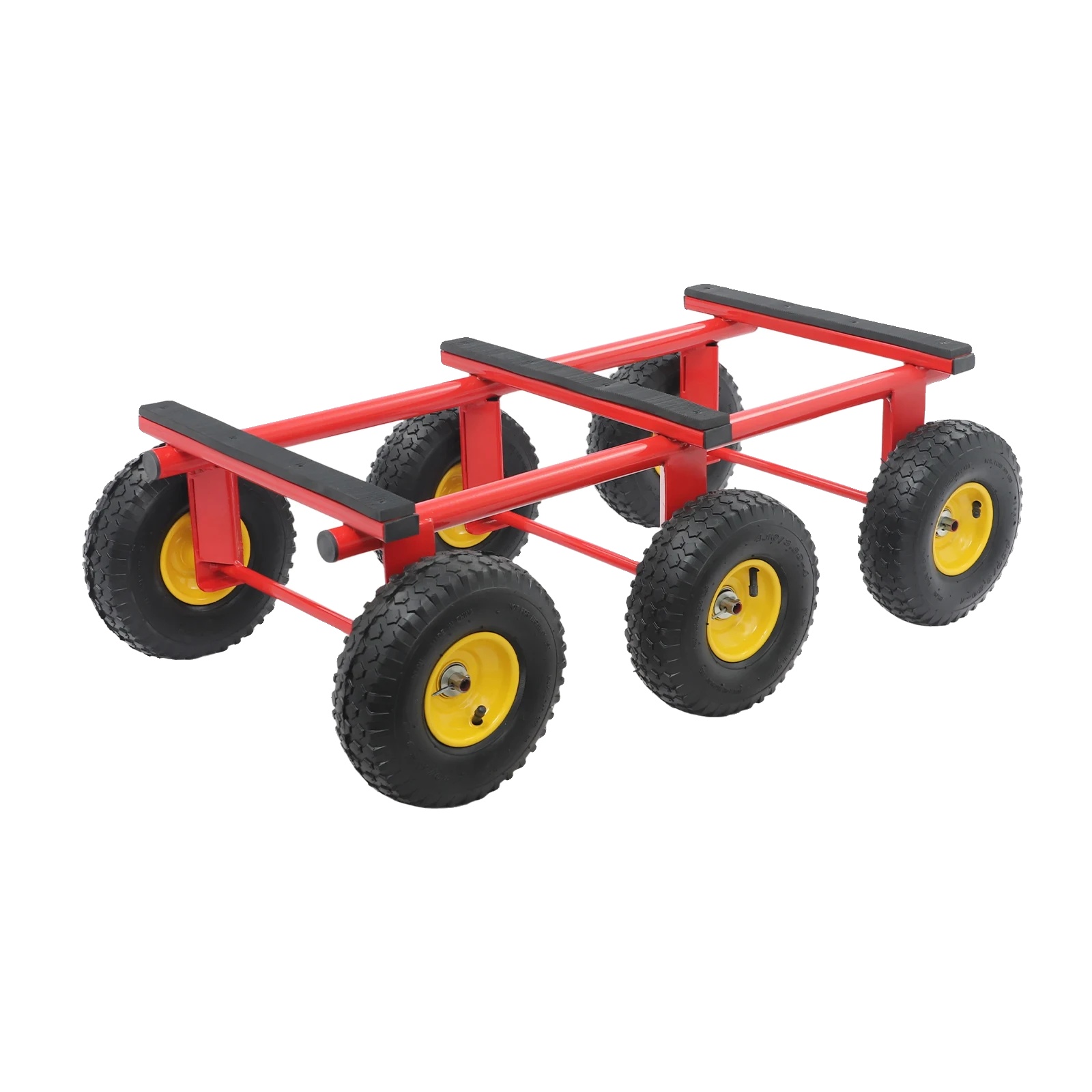 Schwerlast-umzugswagen, Tragkraft 544 Kg, Luftreifen, Rot