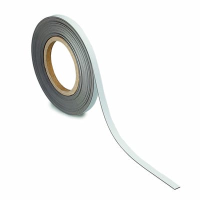 Maul - Kennzeichnungsband magnetisch, 10 mm x 10 m, Farbe weiß