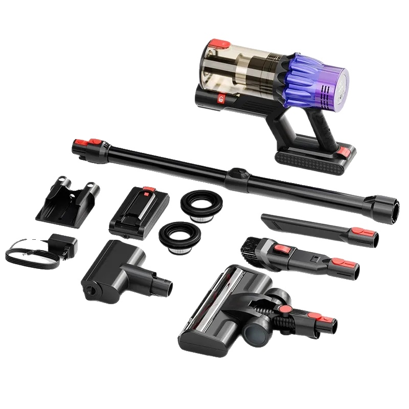 Handstaubsauger, 40 Kpa Saugkraft, 2200 Mah Akku, Bis Zu 50 Minuten Laufzeit, Schnellladefunktion In 4–5 Stunden, Eva-material
