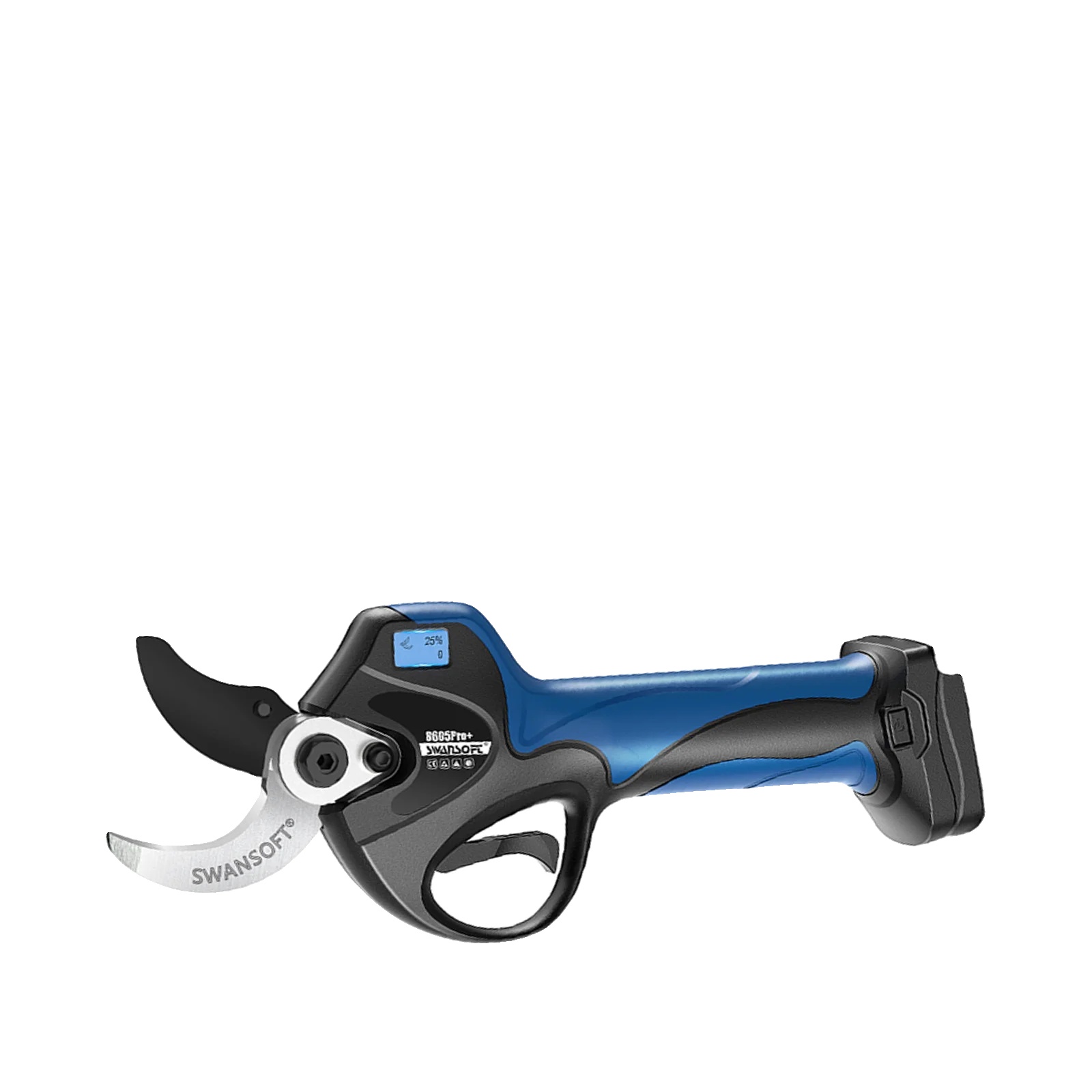 Elektrische Gartenschere, Kohlenstoffstahl, Ergonomisches Design, 8650pro Mit Led