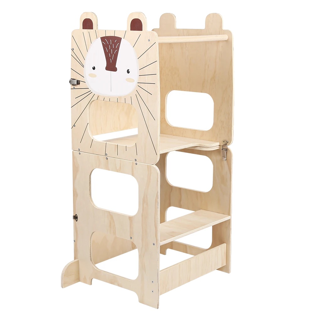 Lernturm, Wandelbares Design, Nachhaltige Holzkonstruktion, Igel