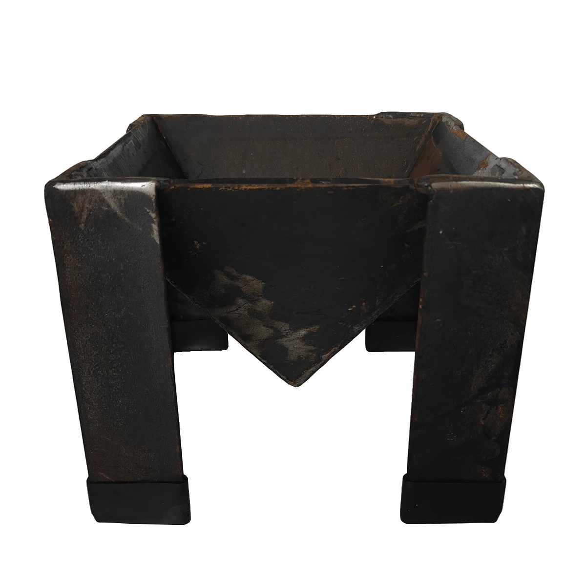 Gussform Für Gussblöcke, Stahl, 20 Cm X 20 Cm, 18 Cm Hoch, 16 Kg Fassungsvermögen, Pyramidenform