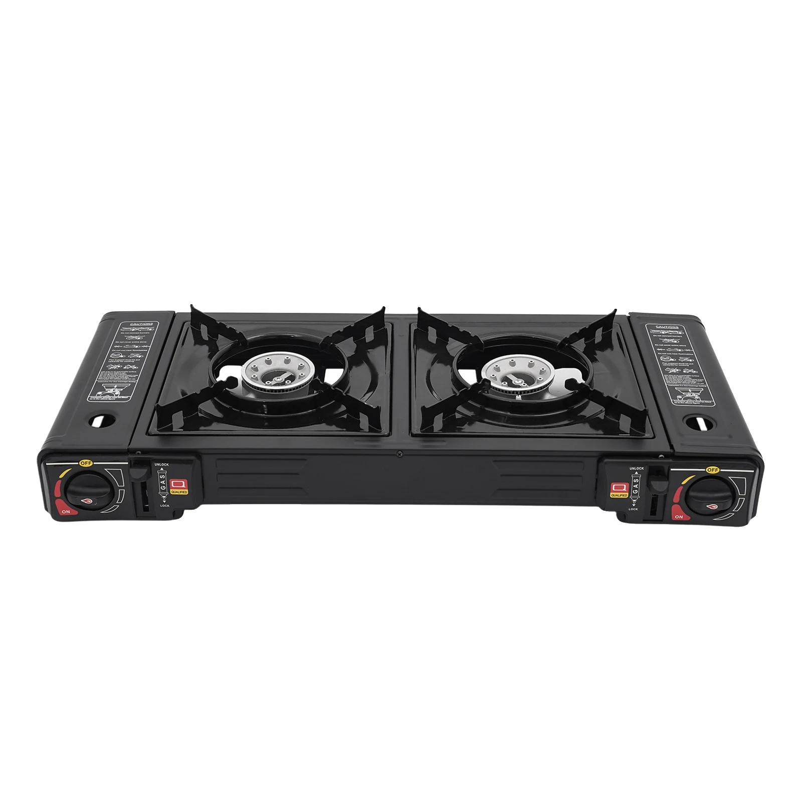 Campingkocher, Doppelbrenner, Tragbares Design, 2-flammig