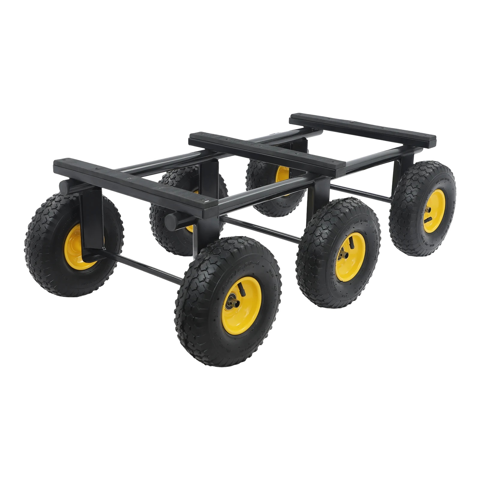 Schwerlast-umzugswagen, Tragkraft 544 Kg, Luftreifen, Schwarz