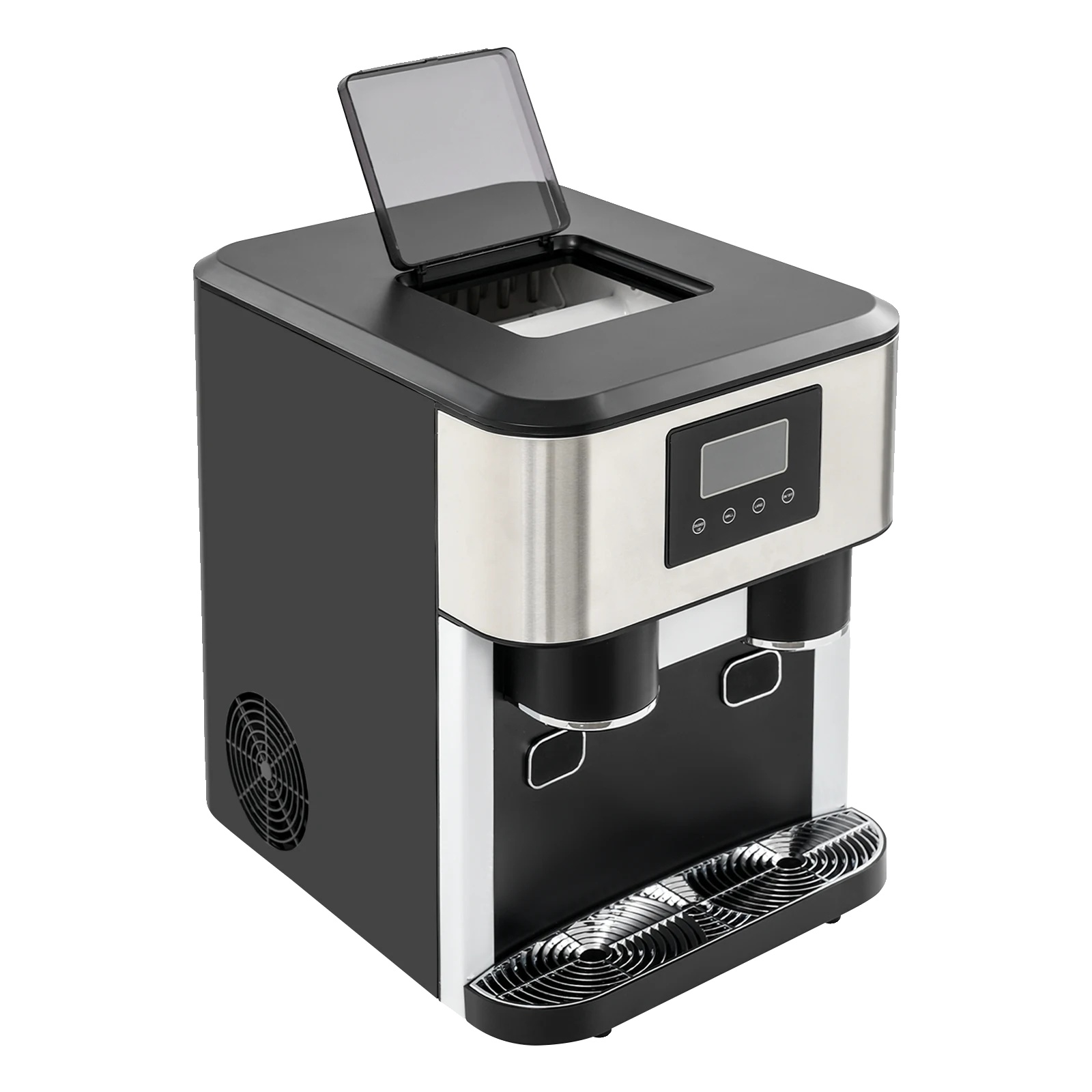 Eiswürfelbereiter, 3-in-1-funktion, Schnelle Eisproduktion, Schwarz