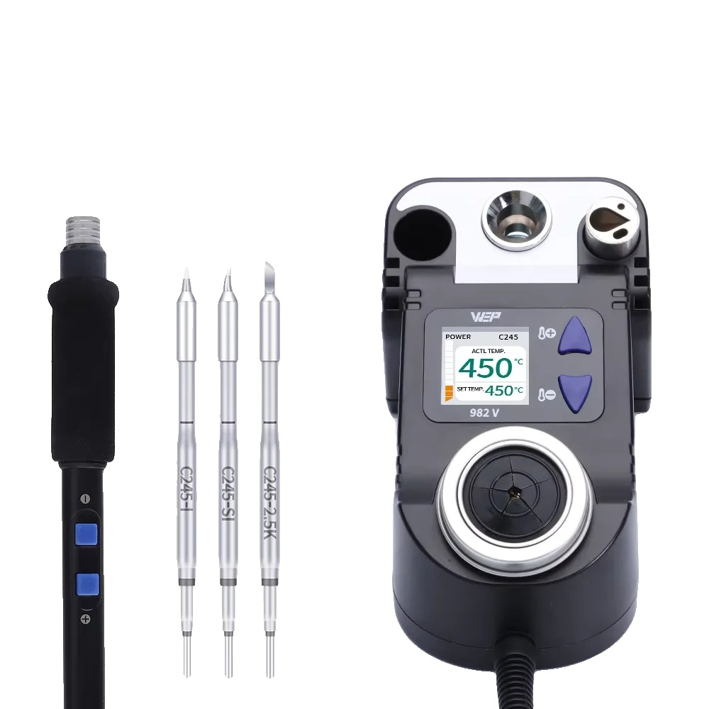 Lötkolben, Schnellheizung, Lcd-anzeige, 982 V C245 60 W So2, Eu-a