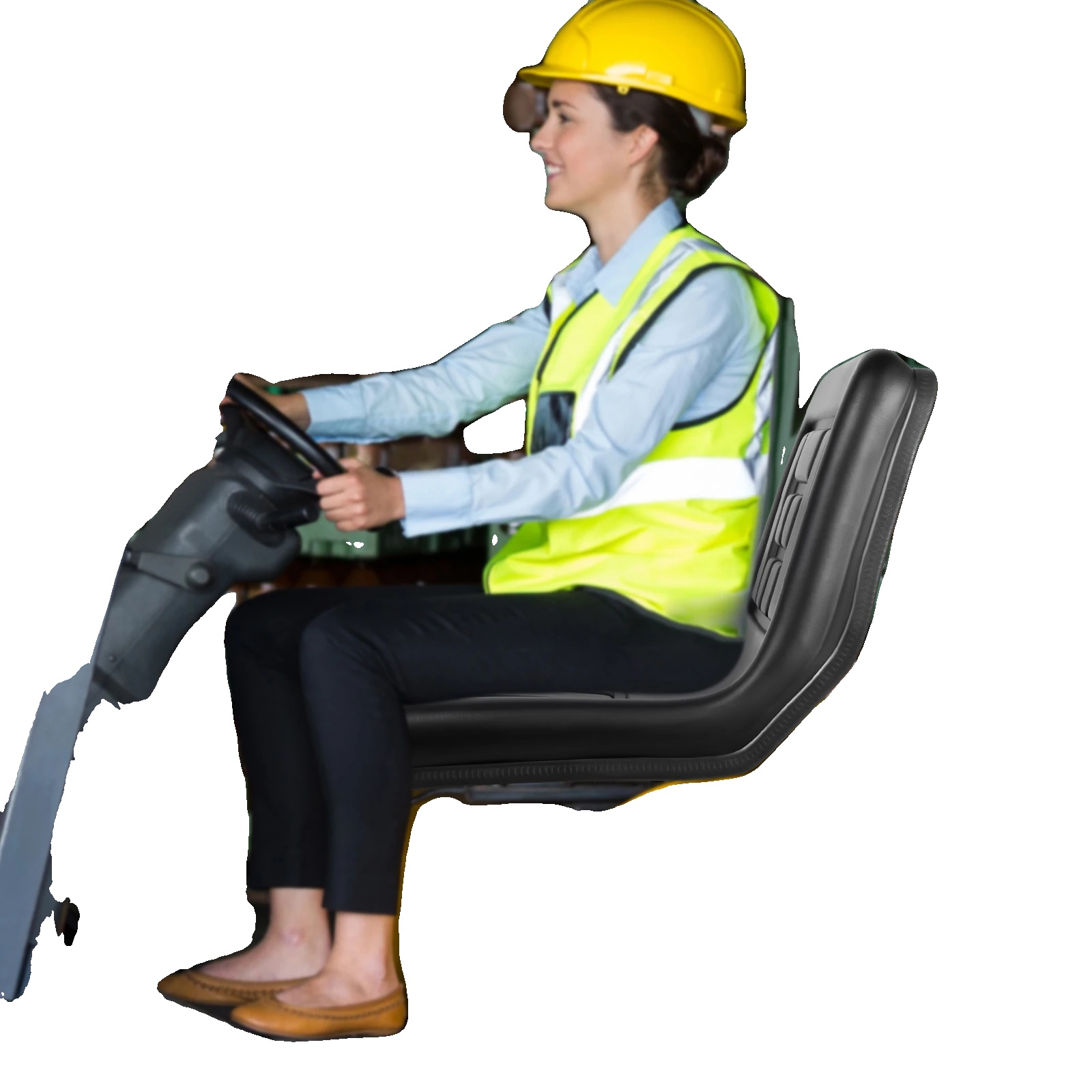Traktorsitz, Tragfähigkeit 100 Kg, Höhenverstellbar Um 15 Cm, Abmessungen 44,5 X 35,5 X 33,5 Cm, Gewicht 4,6 Kg, Befestigungslöcher 14–25 Cm