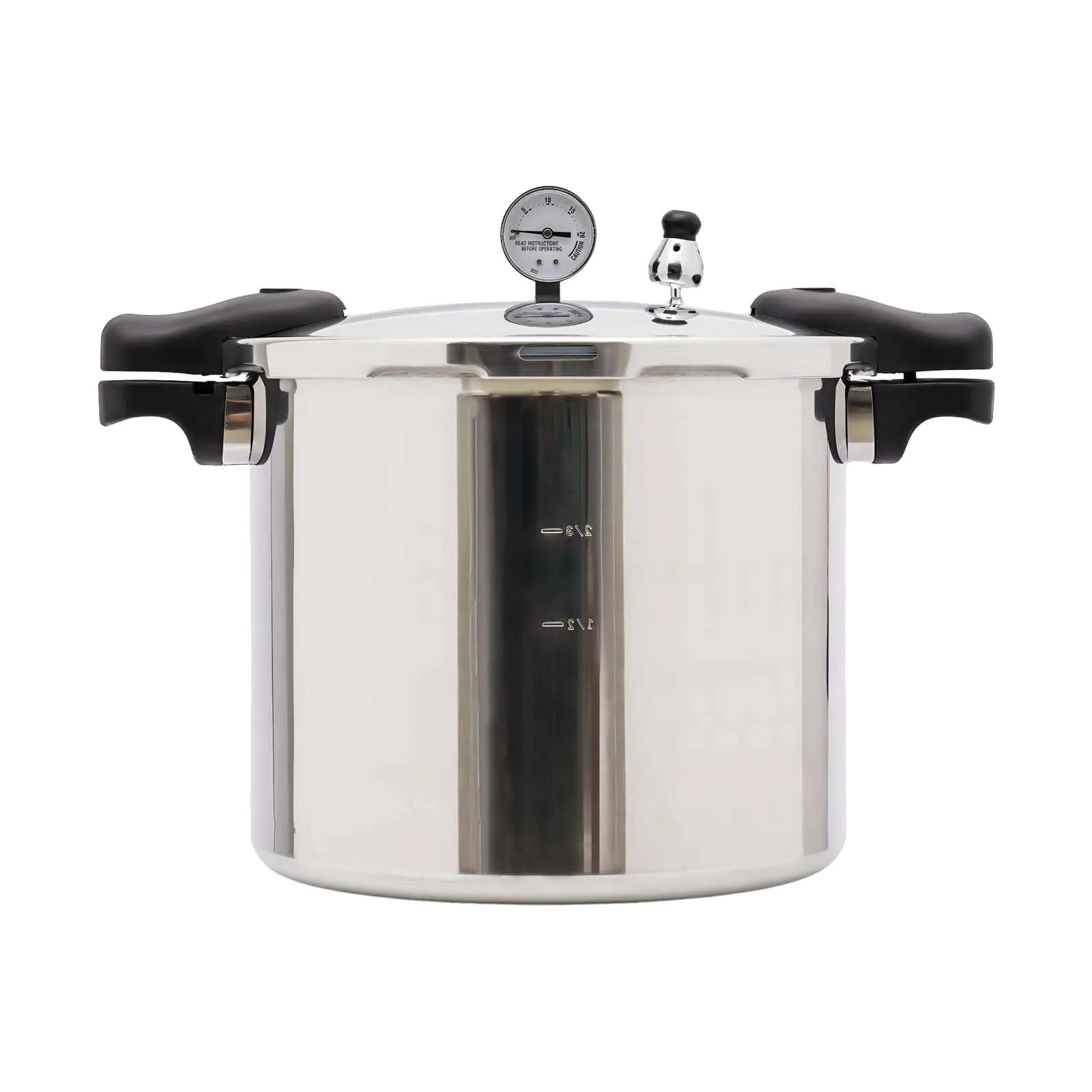 Schnellkochtopf, Aluminiumlegierung, 22 L Fassungsvermögen, Silber, 32 Cm