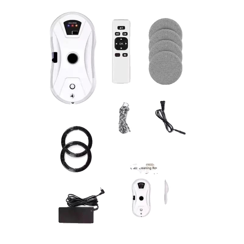 Fensterputzroboter, Automatische Sprühfunktion, Kompaktes Design, Eu
