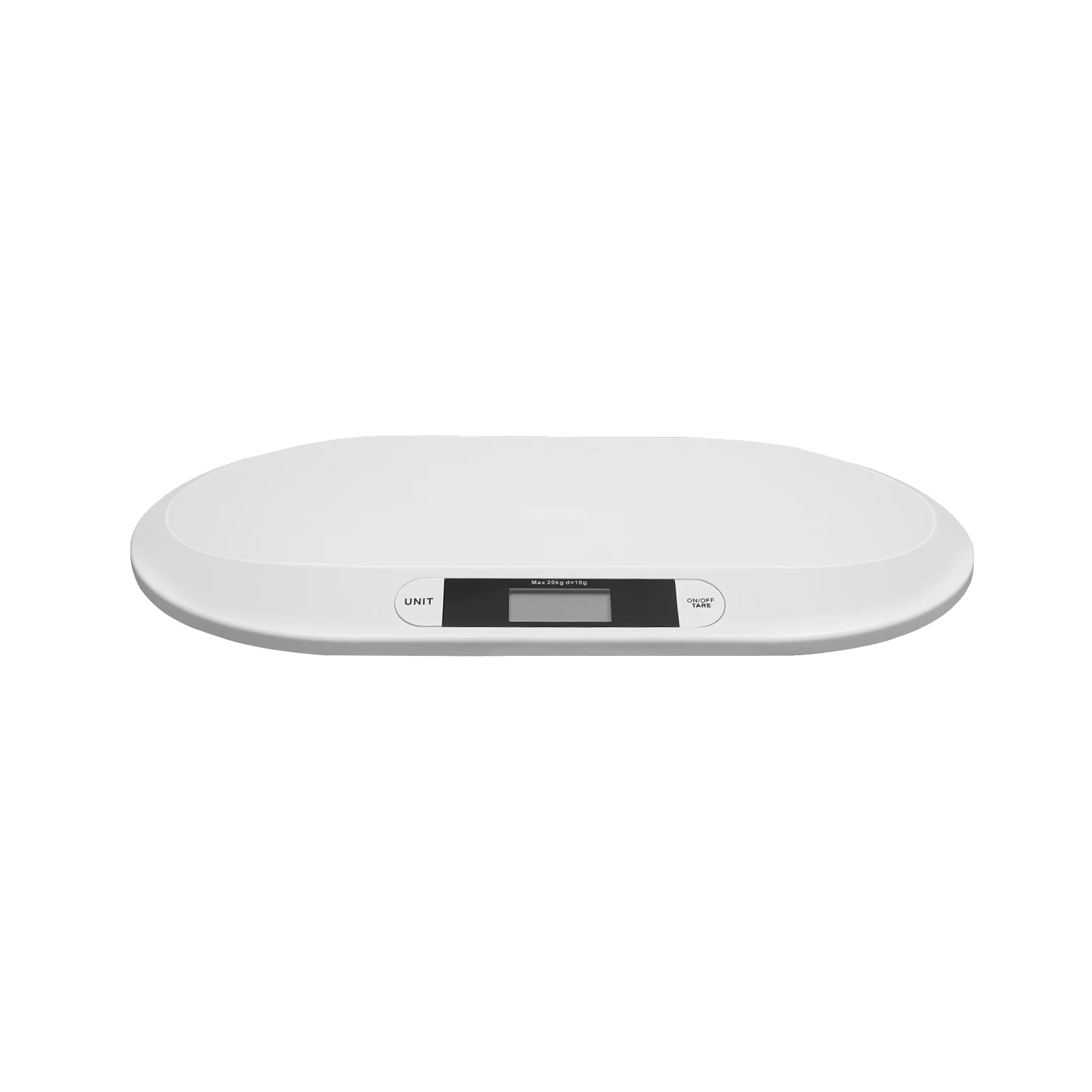 Babywaage, Digital Mit Tara-funktion, Lcd-display, Weiss