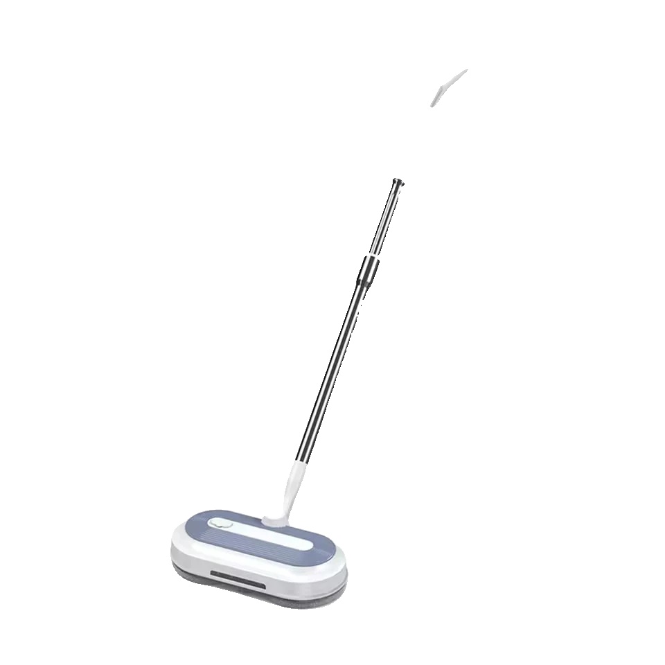 Elektrischer Wischmopp, Rotierendes Reinigungssystem, Intelligente Verschmutzungserkennung, Eu-stecker