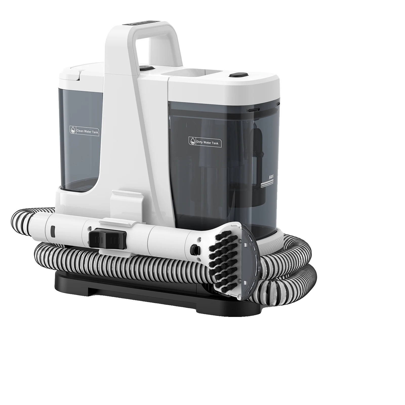 Tragbarer Heißwasserreiniger, 4 Reinigungsmodi, Hepa-filter, Weiß